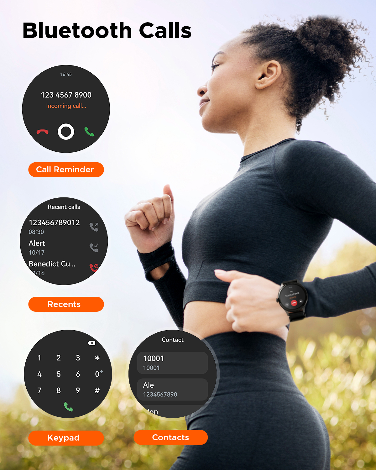 Truefree Watch GT2 Smartwatch con llamadas Bluetooth, notificaciones inteligentes, rastreador de actividad física con más de 100 modos deportivos, oxígeno en sangre, frecuencia cardíaca, sueño, monitor de salud y estrés, diales de bricolaje, IP68 resisten
